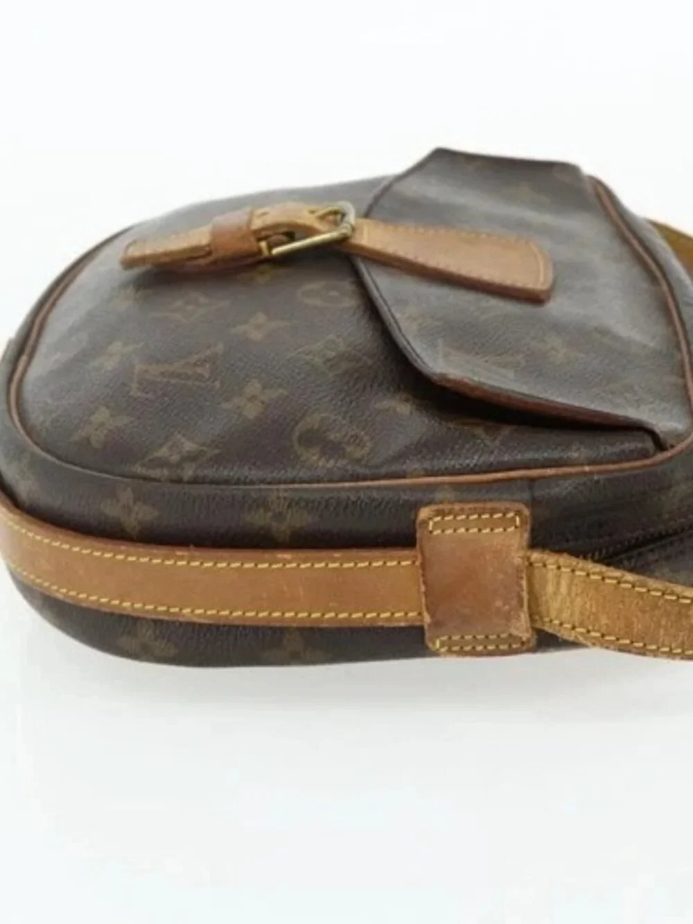 LOUIS VUITTON Monogram Jeune Fille GM Shoulder Bag M51225 LV Auth 175764